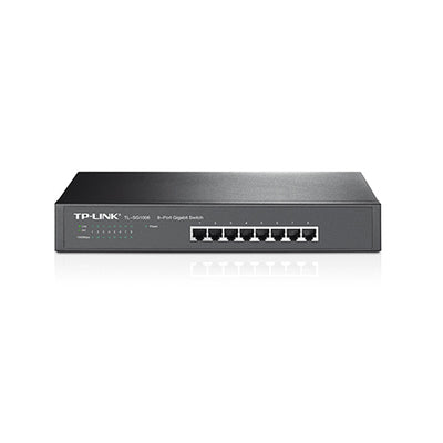Switch 8 Puertos Gigabit Rackeable Tp-Link TL-SG1008