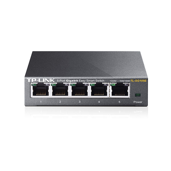 Switch Easy Smart DE 5 Puertos Gigabits Tp-Link Tl-SG105E