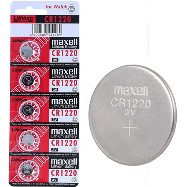Blister 5 Pilas Litio 3V Maxell Cr1220