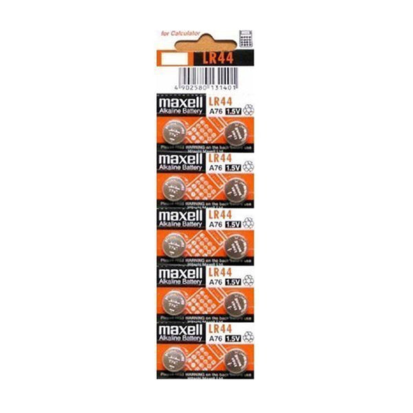Pilas Maxell Blister 10 Pilas LR44
