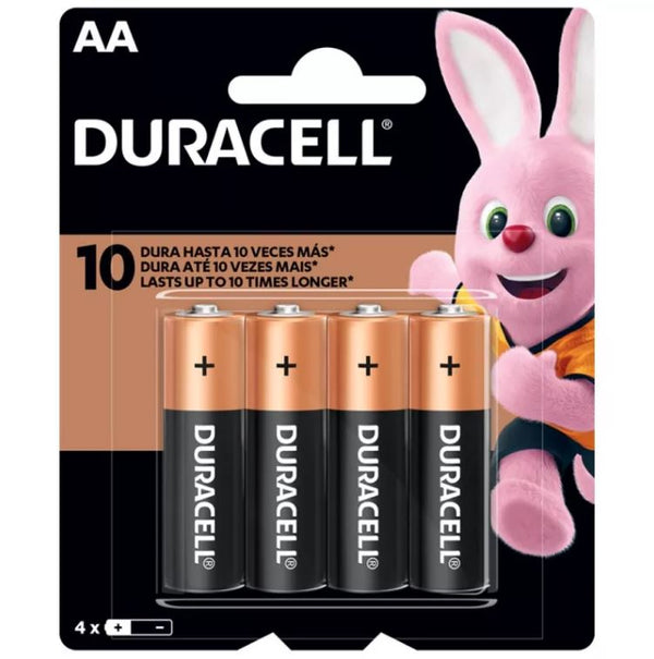 PILAS ALCALINA CB AA X4 UNIDADES DURACELL