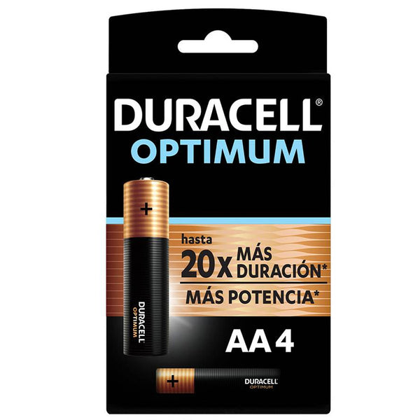 Pilas Duracell Optimun Aa X4 Unidades Fx