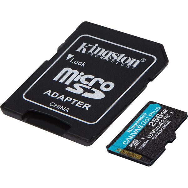 Memoria Microsd C/Adapt Go Plus 256gb