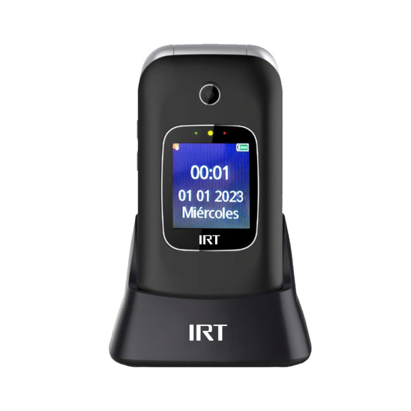 Celular Senior 4G Clamshell Negro IRT