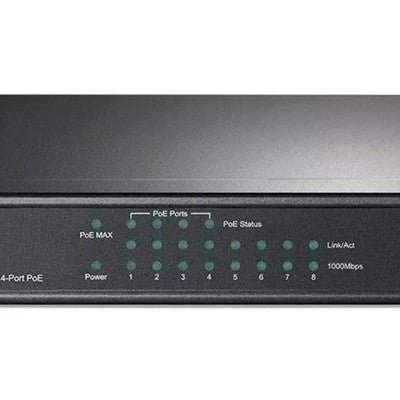 Switch Sobremesa 8 Puertos 4 Puertos Poe TP-Link TL-SG1008P