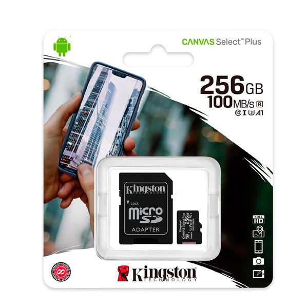 Tarjeta Kingston  MICROSD 256 Gb