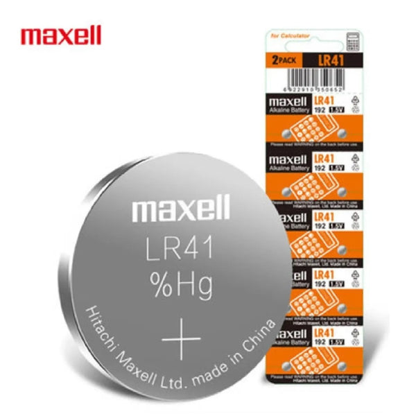 Pilas Maxell Blister 10 Pilas LR41