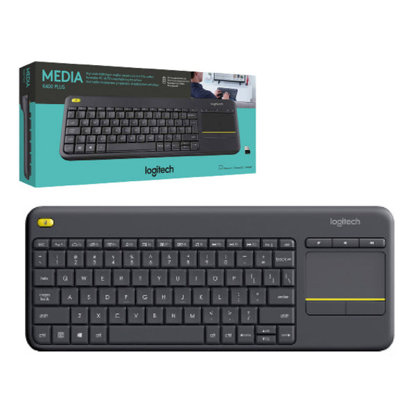 Teclado Logitech Inalámbrico + Touch Pad K400
