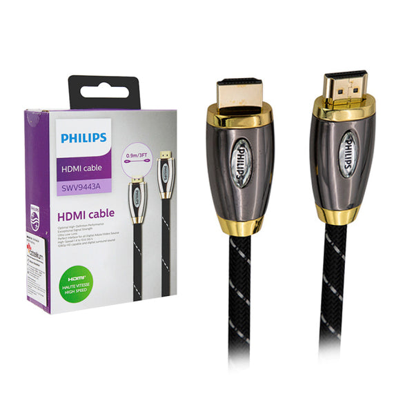 Cable HDMI Philips SWV9443A 4K 0.9 MTS 