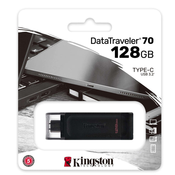 Pendrive Tipo-C Kingston DT70 USB 3.2 128GB