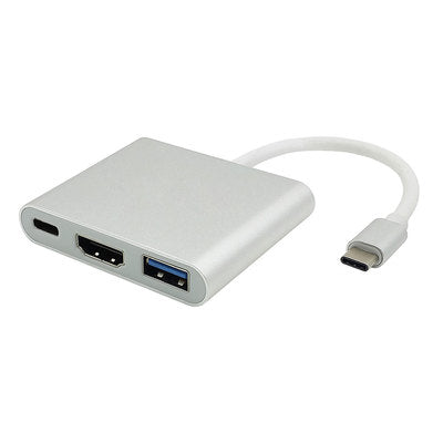 Cable Adaptador Tipo C A Usb  Hdmi  Tipo C Fx