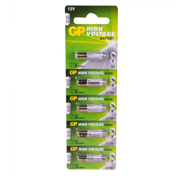 Blister DE 5 Pilas Alcalinas 27a