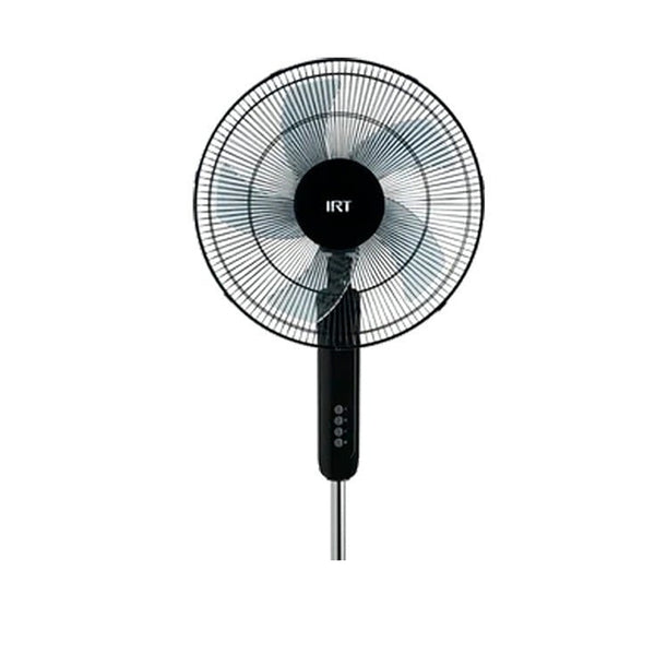 Ventilador 16' Pie 50w Plastico Negro Irt Fx