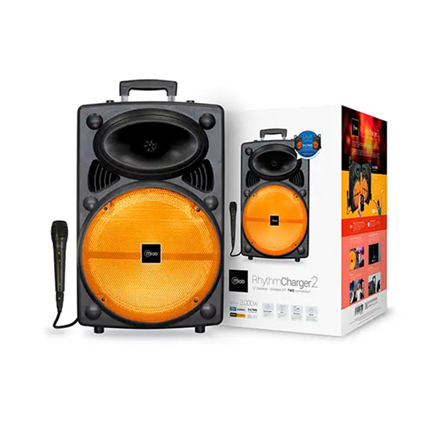 Parlantes Bluetooth Con Micrófono Rhythm Charger2 Mlab