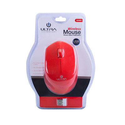 Mouse Inalámbrico Ultra Óptico 3 Botones DPI 800