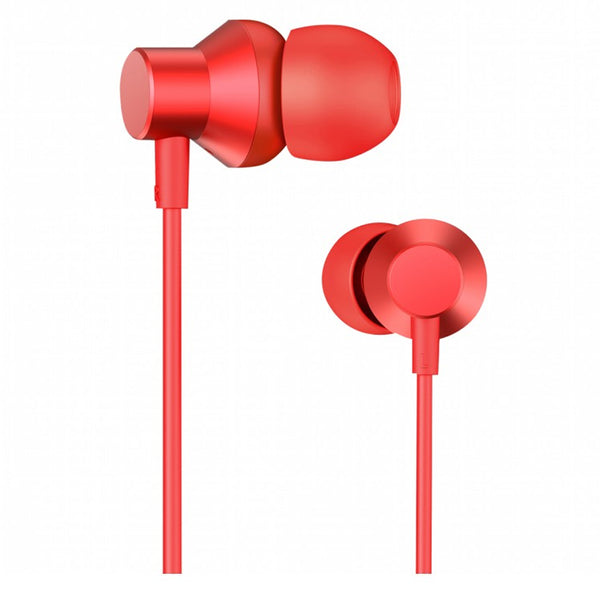 Audifono Alámbrico Lenovo In Ear Hf130 Rojo Fx
