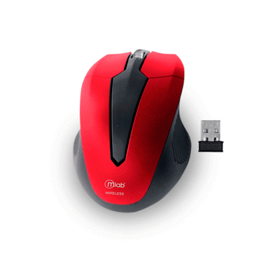 Mouse Inalámbrico Usb Tw 800 Advanced Mlab Rojo