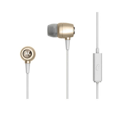 Audífono Motorola Earbuds Metal Resistente al Agua In-Ear