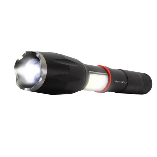 Linterna Led Tipo Cree 2 Luces Philco 1000 lúmenes