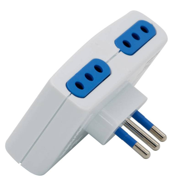 Enchufe Cuádruple 2p + T 10a 250v Blanco 78520 Philco
