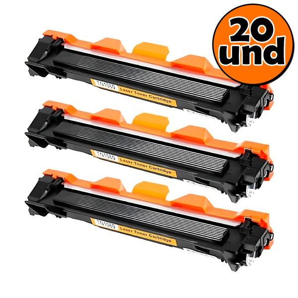 Pack de 20 Toner 1060 Alternativo Compatible Impresoras Brother